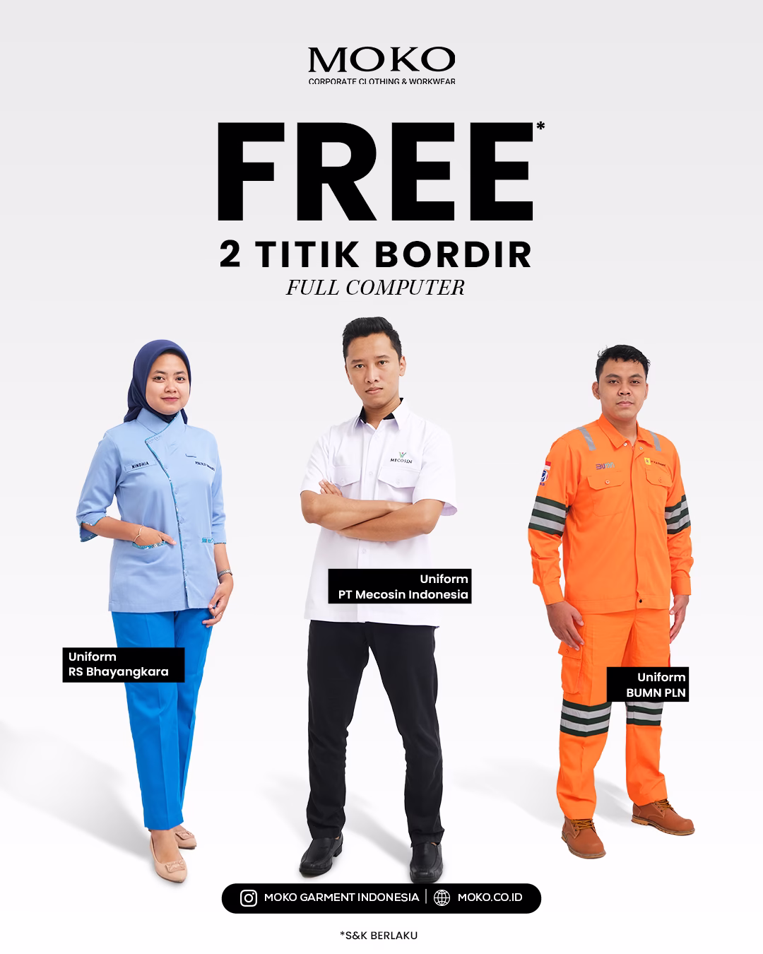 Pembuatan Seragam Custom Berkualitas untuk Perusahaan dan Instansi di Indonesia