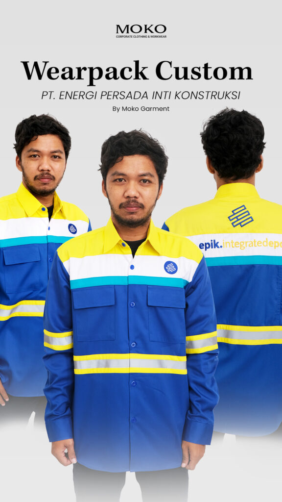 Wearpack Custom PT Energi Persada Inti Konstruksi