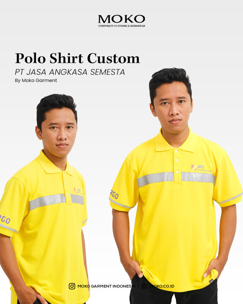 Polo Shirt Custom PT Jasa Angkasa Semesta