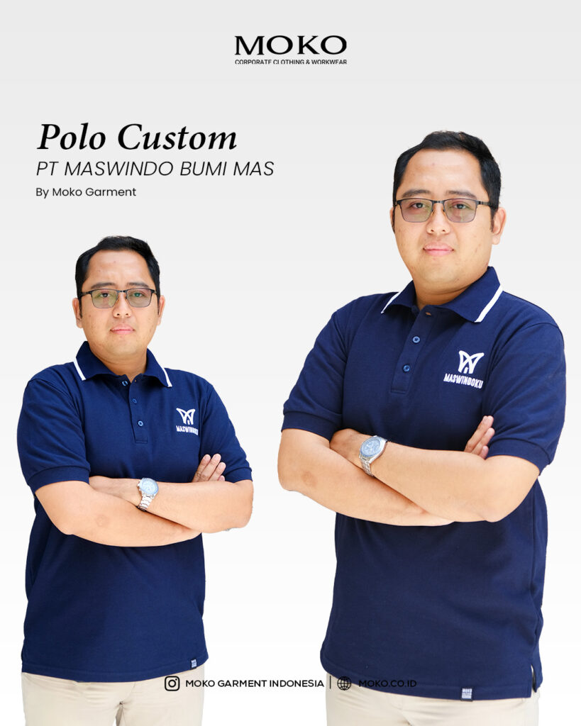 Baju Polo Custom PT Maswindo Bumi Mas